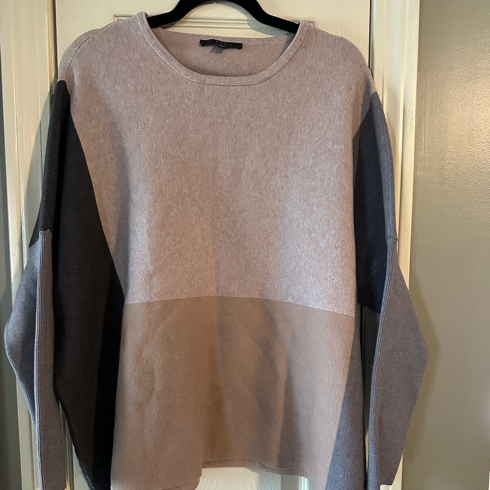 Cyrus color block sweater Size XL